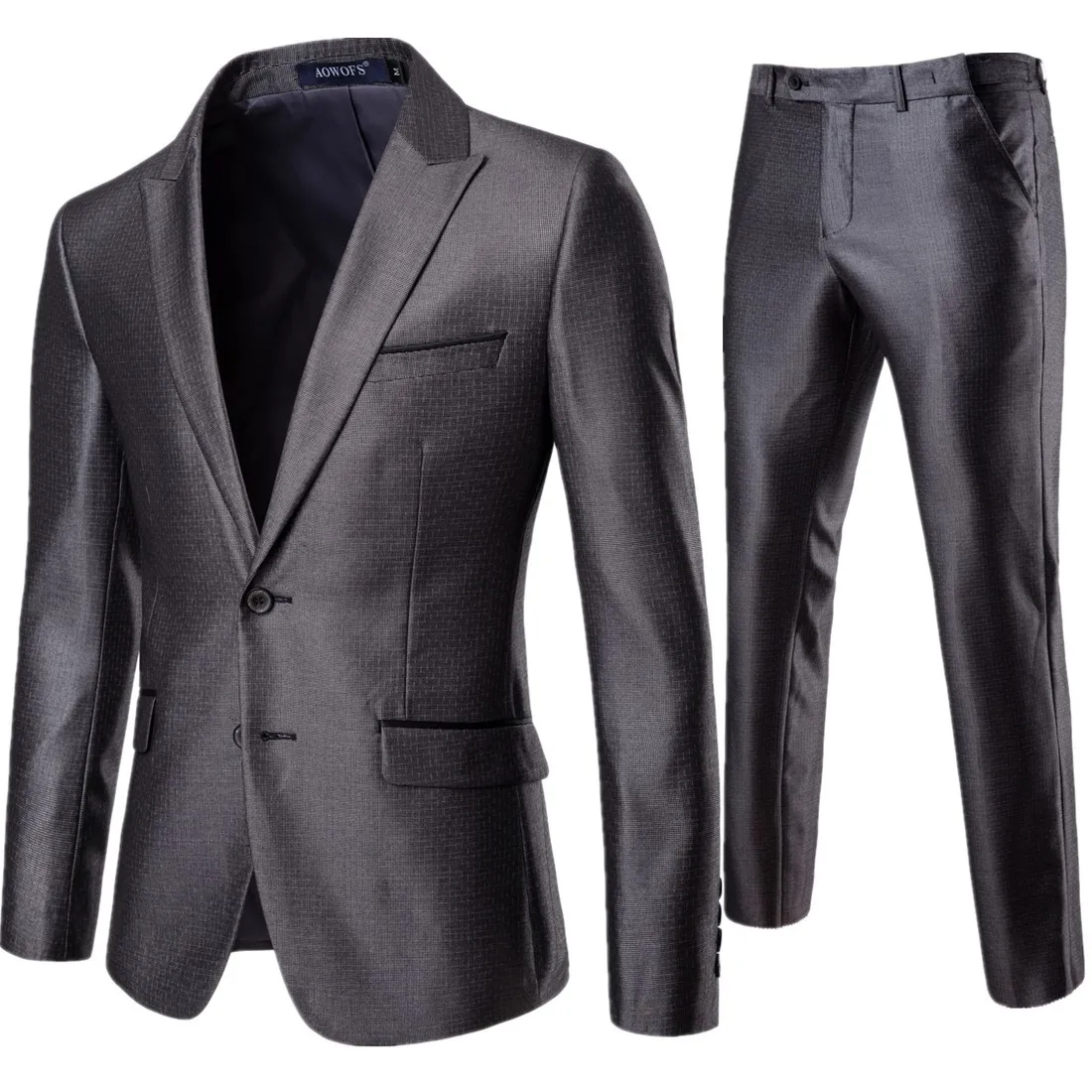 QZHIHE Men's Suit Set 2 Piece Business Suit Gentleman Business Groomsmen Groom Wedding Dress XF009
QZHIHE Men's Suit Set 2 Piece Business Suit Gentleman Business Groomsmen Groom Wedding Dress XF009