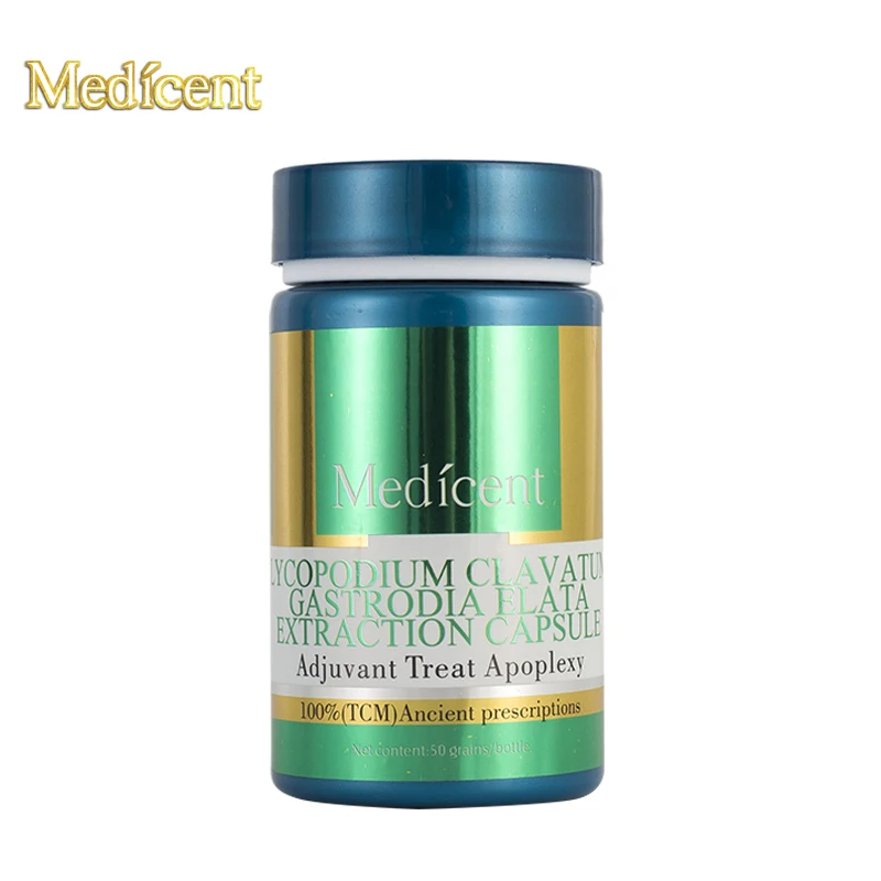 Medicent Lycopodium Clavatum Gastrodia Elata Extraction Capsule,Adjuvant Treat Apoplexy, Cure Nerve flocculation apoplexy, 50pcs
Medicent Lycopodium Clavatum Gastrodia Elata Extraction Capsule,Adjuvant Treat Apoplexy, Cure Nerve flocculation apoplexy, 50pcs