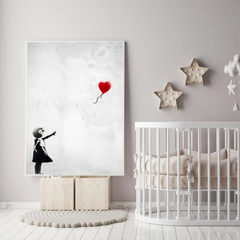 HD Printed Bansky Street Art Graffiti Balloon Girl Canvas Painting Posters and Prints Wall Art Picture For Bedroom Home Decor
HD Printed Bansky Street Art Graffiti Balloon Girl Canvas Painting Posters and Prints Wall Art Picture For Bedroom Home Decor