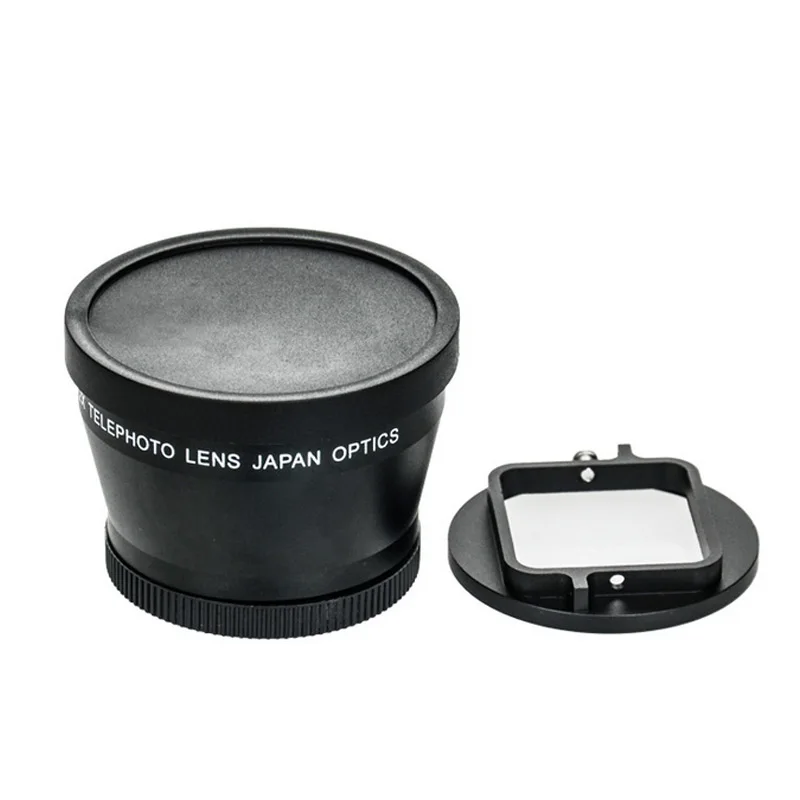 High Quality Zoom Lens HD Super Telephoto Lens Universal 52mm Professional Digital Camera for Gopro GOPRO 3+ 4 for Xiaoyi
High Quality Zoom Lens HD Super Telephoto Lens Universal 52mm Professional Digital Camera for Gopro GOPRO 3+ 4 for Xiaoyi