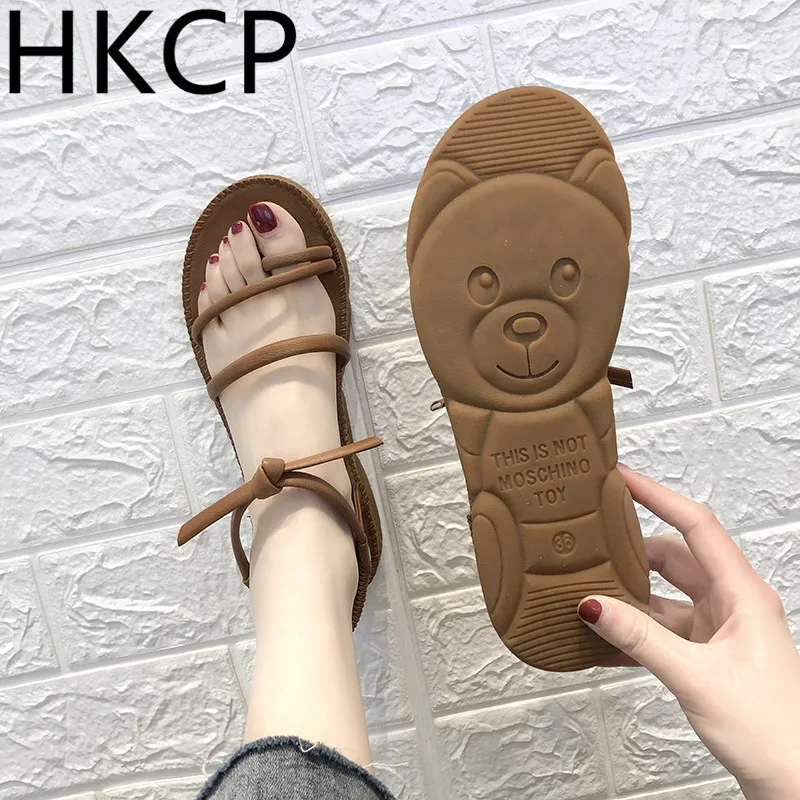 HKCP summer 2019 flat slip-resistant open-toe sandals for women beach shoes casual strappy sandals for women C145
HKCP summer 2019 flat slip-resistant open-toe sandals for women beach shoes casual strappy sandals for women C145