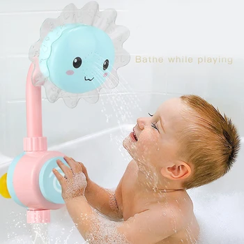 Baby Sunflower Bath Toy Bathtub Showers Bathing spouts Suckers Folding Spray Faucet Play Bathroom Sun Flower Water Toys
Baby Sunflower Bath Toy Bathtub Showers Bathing spouts Suckers Folding Spray Faucet Play Bathroom Sun Flower Water Toys