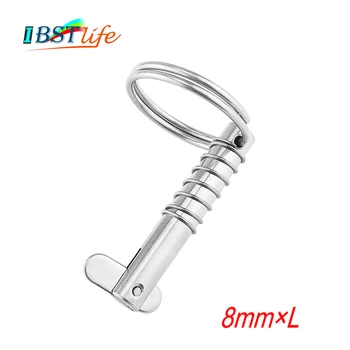 8mm Marine Grade 316 Stainless Steel Quick Release Pin for Boat Bimini Top Deck Hinge Marine hardware Boat
8mm Marine Grade 316 Stainless Steel Quick Release Pin for Boat Bimini Top Deck Hinge Marine hardware Boat