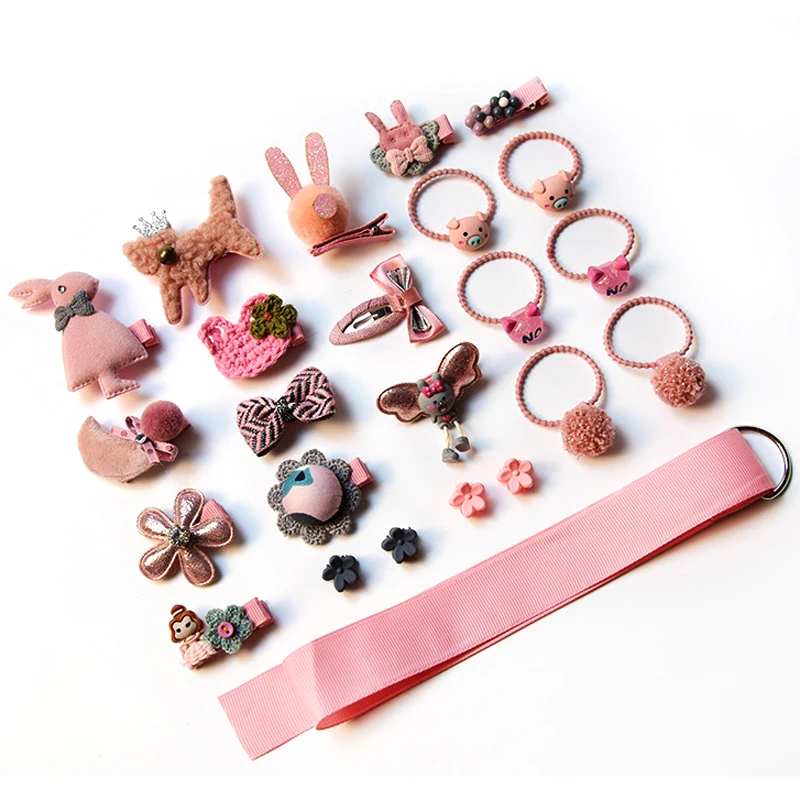 24Pcs/Set New Children Hair Accessories Girls Rabbit Crown Hair Clips Cartoon Fruit Rubber Band Hairpins Headwear Set Gift Boxed
24Pcs/Set New Children Hair Accessories Girls Rabbit Crown Hair Clips Cartoon Fruit Rubber Band Hairpins Headwear Set Gift Boxed