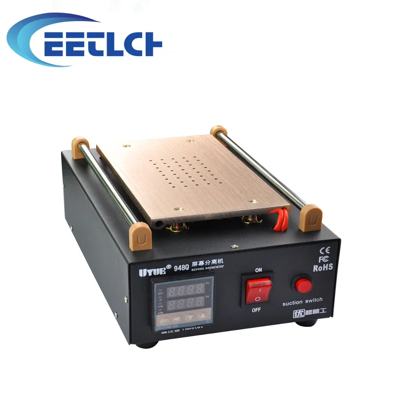 UYUE 7 INCH 948Q High Quality 110/220V Build-In Air Pump Vacuum LCD Screen Separator Machine Repair Machine For Phone
UYUE 7 INCH 948Q High Quality 110/220V Build-In Air Pump Vacuum LCD Screen Separator Machine Repair Machine For Phone