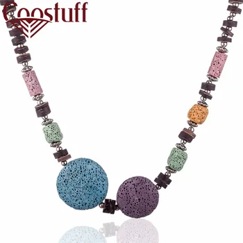 Wholesale choker necklace Beautiful Lava Stone Beads handmade Jewelry statement Nature Stone Necklace Women collares colar
Wholesale choker necklace Beautiful Lava Stone Beads handmade Jewelry statement Nature Stone Necklace Women collares colar