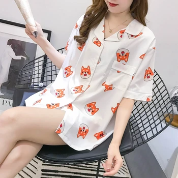 Bangtan Boys Pajama Set Summer Harajuku Printed Kawaii Pyjamas Kpop Anime Heart Tata Pijama Mujer Chimmy Cooky Sleeepwear
Bangtan Boys Pajama Set Summer Harajuku Printed Kawaii Pyjamas Kpop Anime Heart Tata Pijama Mujer Chimmy Cooky Sleeepwear