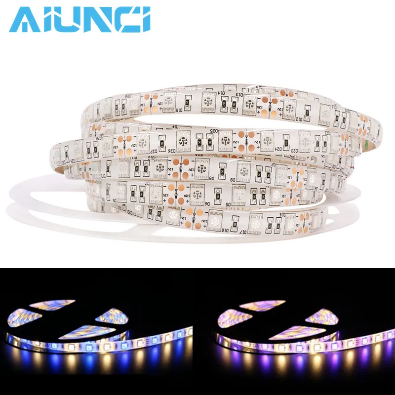 5M DC12V Waterproof LED Strip 5050 SMD 60Led/m Flexible Led Light White, Warm white, Red, Green, Blue, RGB Tape Ribbon
5M DC12V Waterproof LED Strip 5050 SMD 60Led/m Flexible Led Light White, Warm white, Red, Green, Blue, RGB Tape Ribbon