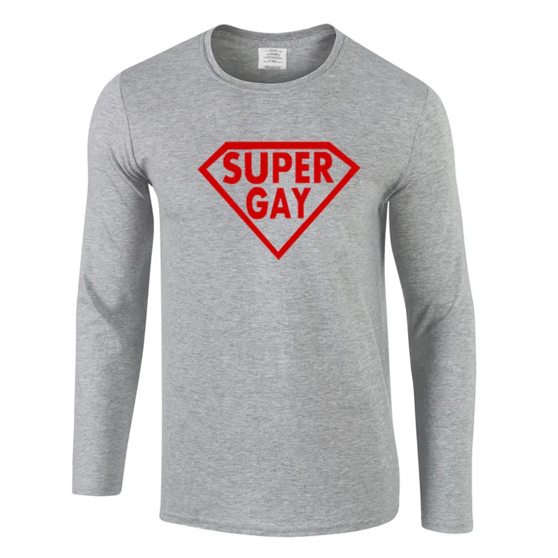 super gay Men's T-Shirts Plus Size Tee Shirt Homme autumn long Sleeve Men T Shirts Male TShirts
super gay Men's T-Shirts Plus Size Tee Shirt Homme autumn long Sleeve Men T Shirts Male TShirts