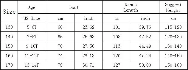Elegant Girls Dresses 2018 Tule Princess Party Children Wedding Evening Clothing Formal Bridesmaid Teen Dress For Kids Prom Gown (5)