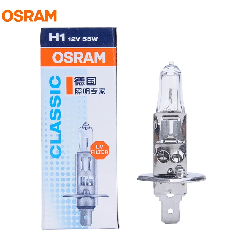 

OSRAM H1 12V 55W 3200K P14.5s 64150 Halogen Original Spare Parts Fog Lamp Headlight OEM Car Halogen Bulb Made In China 1X