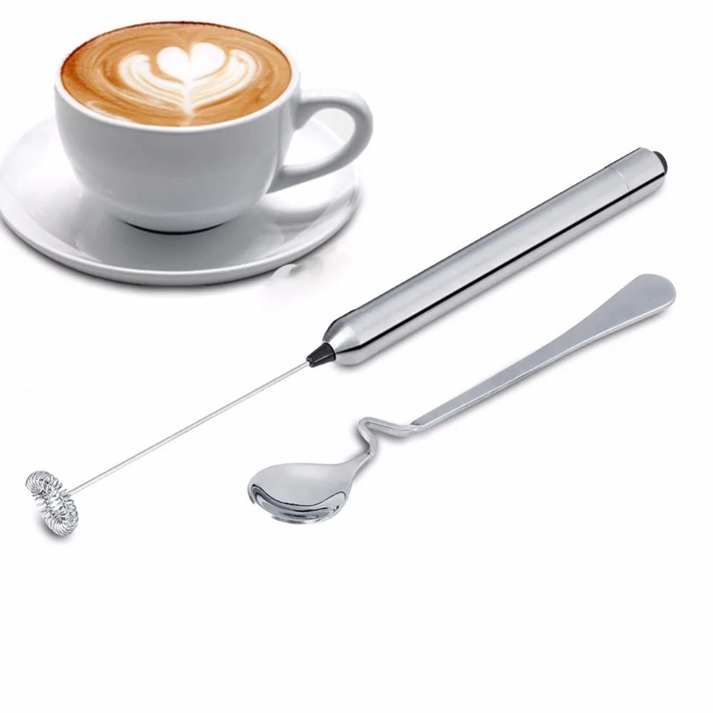Electric Handheld Milk Frother Foamer Egg Beater Coffee Whisk Blender Drinks Mixer Auto Stirrer Stainless Steel Kitchen Tools
Electric Handheld Milk Frother Foamer Egg Beater Coffee Whisk Blender Drinks Mixer Auto Stirrer Stainless Steel Kitchen Tools