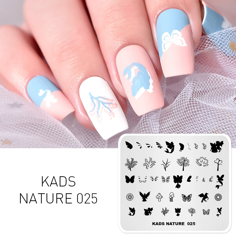 KADS 7*8cm Butterfly Pattern Nail Art Template Plate Rectangle Nail Stamp Stencil Beauty Design Stainless Steel Plate manicure
KADS 7*8cm Butterfly Pattern Nail Art Template Plate Rectangle Nail Stamp Stencil Beauty Design Stainless Steel Plate manicure