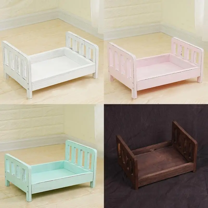 Кроватка Съемная корзинка деревянная кровать аксессуары для фотосъемки