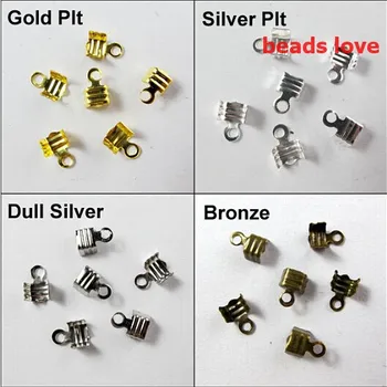 (500Pcs/lot )Pick 4 Colors Jewelry Findings Fold Over End Cord Crimp Bead Caps For Leather Cord 4x9mm(w02930)Free Shipping!
(500Pcs/lot )Pick 4 Colors Jewelry Findings Fold Over End Cord Crimp Bead Caps For Leather Cord 4x9mm(w02930)Free Shipping!