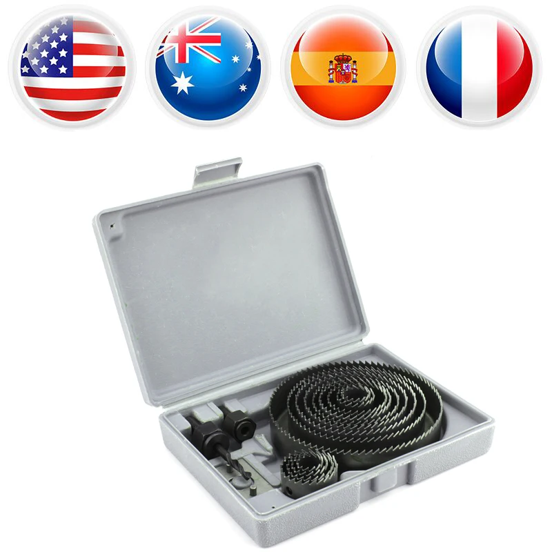 16Pcs/Set Carbide Drill BitsWood Drills Tapper Hole Saw Set Durable Use Tools for Woodworking scie pliante demir testeresi
16Pcs/Set Carbide Drill BitsWood Drills Tapper Hole Saw Set Durable Use Tools for Woodworking scie pliante demir testeresi