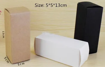 50pcs/lot-5*5*13cm Blank White Black Kraft Paper Gift Box For Cosmetic Bottle Jar Craft Handmade Soap Candle Storage valve tubes
50pcs/lot-5*5*13cm Blank White Black Kraft Paper Gift Box For Cosmetic Bottle Jar Craft Handmade Soap Candle Storage valve tubes