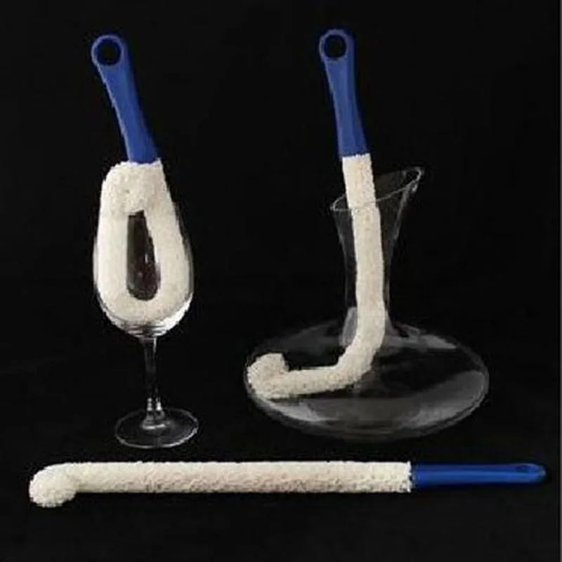Soft Bendable Foam Wine Decanter Stemware Glasses Dust Cleaning Brush Flexible Win Bar Set Cleaner 42cm
Soft Bendable Foam Wine Decanter Stemware Glasses Dust Cleaning Brush Flexible Win Bar Set Cleaner 42cm