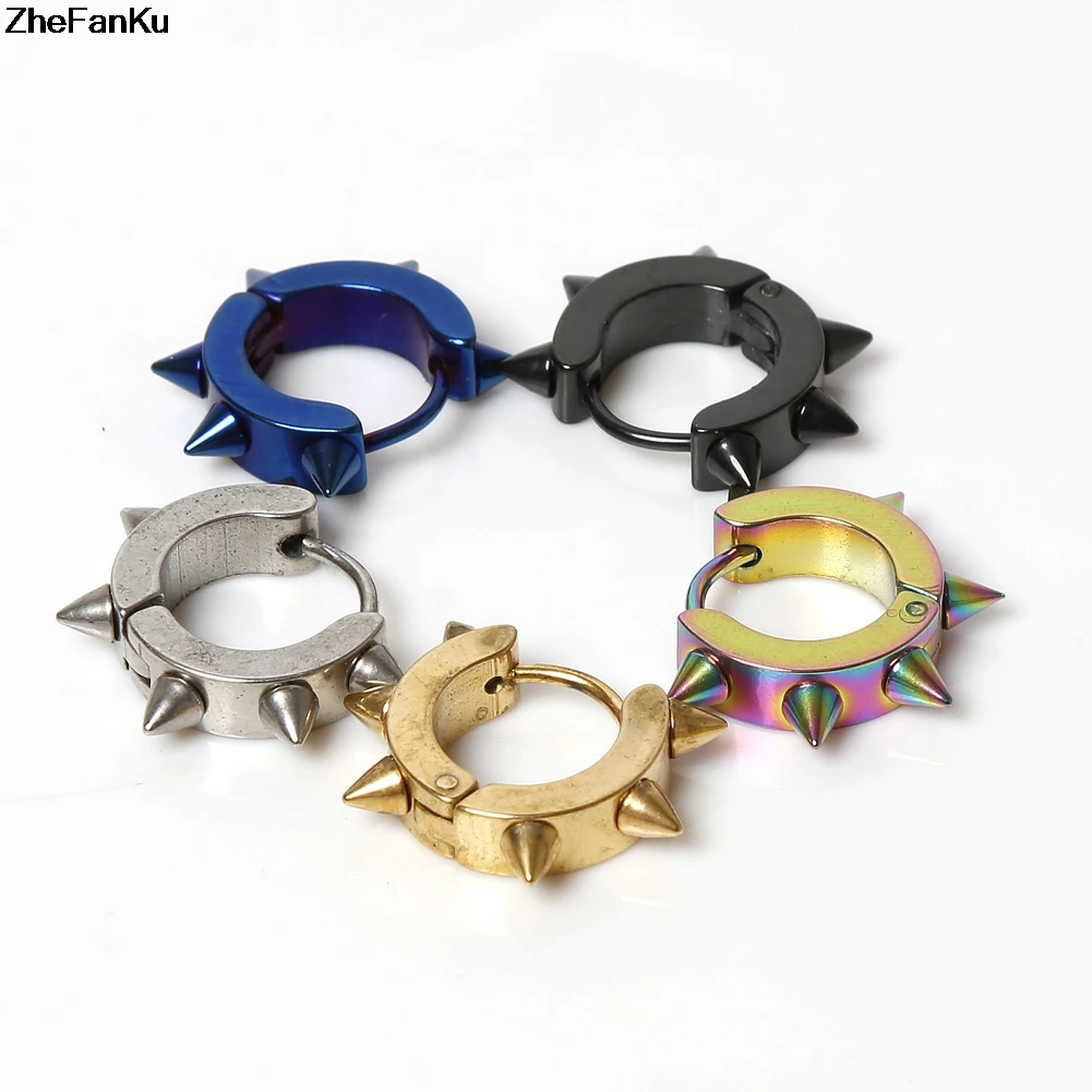 1piece 2019 Black Nail Hoop Earrings For Women Men Stainless Steel Earrings Punk Rock Party Jewelry 5 Colors
1piece 2019 Black Nail Hoop Earrings For Women Men Stainless Steel Earrings Punk Rock Party Jewelry 5 Colors