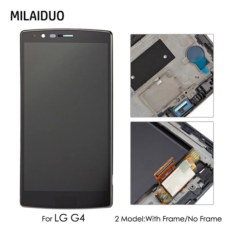 LCD Display For LG G4 H810 H811 H815 H818 VS986 VS999 LS991 Touch Screen Digitizer Black No/with Frame Assembly Replacement
LCD Display For LG G4 H810 H811 H815 H818 VS986 VS999 LS991 Touch Screen Digitizer Black No/with Frame Assembly Replacement
