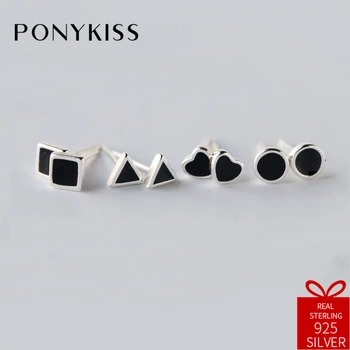 PONYKISS S925 Sterling Silver Trendy Geometric Stud Earrings Women Prevent Allergy Simple Jewelry Accessory Festival Party Gift
PONYKISS S925 Sterling Silver Trendy Geometric Stud Earrings Women Prevent Allergy Simple Jewelry Accessory Festival Party Gift