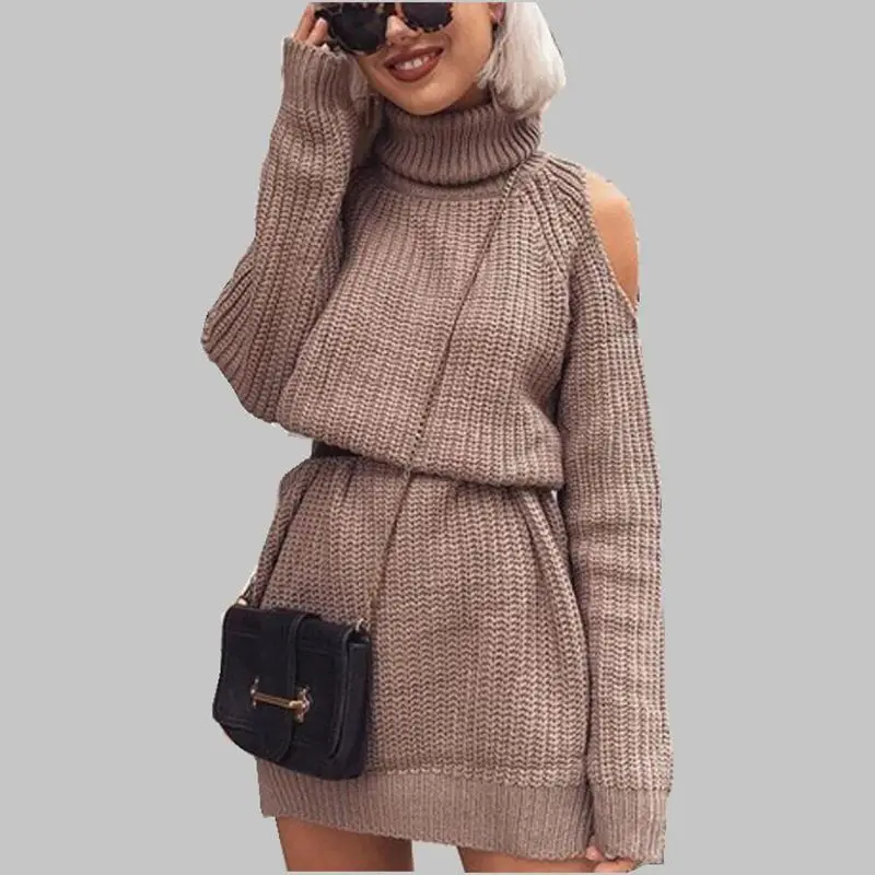 2019 Spring New Vogue Women Sweater Dress Sexy Solid Colors Turtleneck Casual Pullover Plus Size Sweather Dress Women SR016
2019 Spring New Vogue Women Sweater Dress Sexy Solid Colors Turtleneck Casual Pullover Plus Size Sweather Dress Women SR016