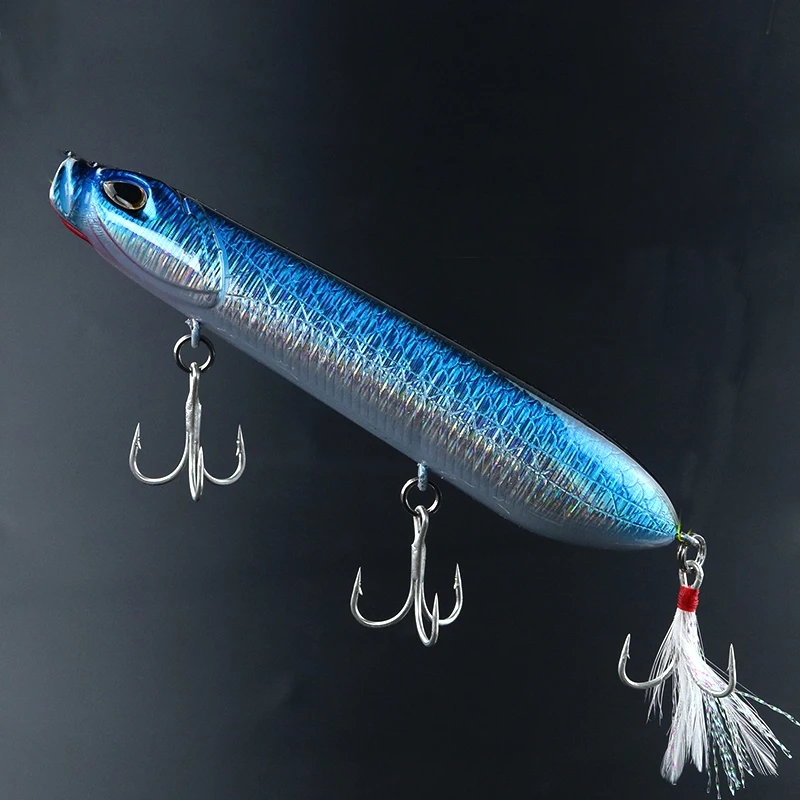 1PCS NEW Design Fishing Lure 8cm 11.5g/11cm 17g Floating Pencil Lure Pesca Topwater Popper Lure Peche Isca Artificial Bait
1PCS NEW Design Fishing Lure 8cm 11.5g/11cm 17g Floating Pencil Lure Pesca Topwater Popper Lure Peche Isca Artificial Bait