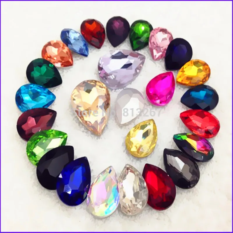 Pointback Pear Drop Crystal Fancy Stone Teardrop / Droplet Glass Crystals For Jewelry Making ,DIY Accessory
Pointback Pear Drop Crystal Fancy Stone Teardrop / Droplet Glass Crystals For Jewelry Making ,DIY Accessory