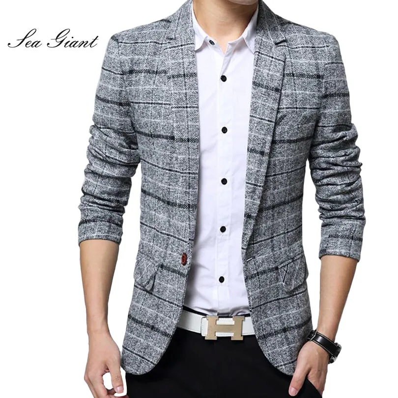 2019 New Arrival Business men blazer Casual Wedding Blazer Men lattice Formal jacket Popular Design Men Plaid Dress Suit Jackets
2019 New Arrival Business men blazer Casual Wedding Blazer Men lattice Formal jacket Popular Design Men Plaid Dress Suit Jackets