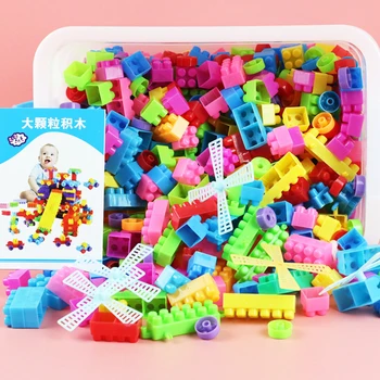 110-520pcs Creative Bricks DIY Construction Building Blocks Parts Accessories with Storage Box Educational Toys for Children
110-520pcs Creative Bricks DIY Construction Building Blocks Parts Accessories with Storage Box Educational Toys for Children