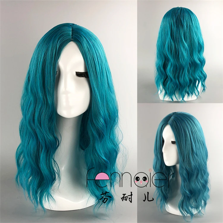 Blue Body Wave Synthetic Wig Curly Natural Hair Women Girl Cosplay Daily Beautiful Color Wig
Blue Body Wave Synthetic Wig Curly Natural Hair Women Girl Cosplay Daily Beautiful Color Wig