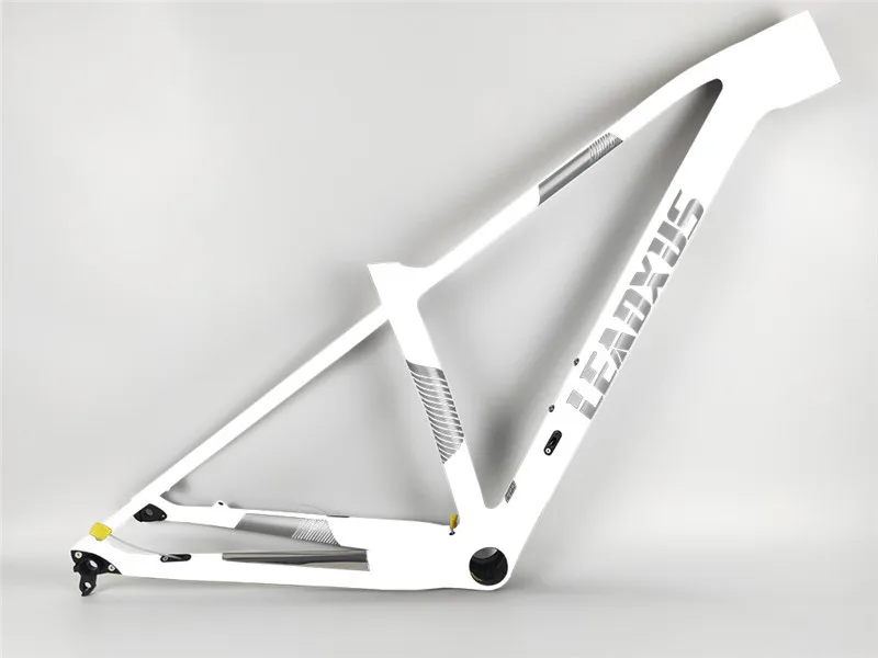 Sale LEADXUS 29er Super Light Carbon Fiber MTB Bike Frame Quick Release/Thru Axle Exchange 29 Inch Mountain Bicycle Carbon Frame 23