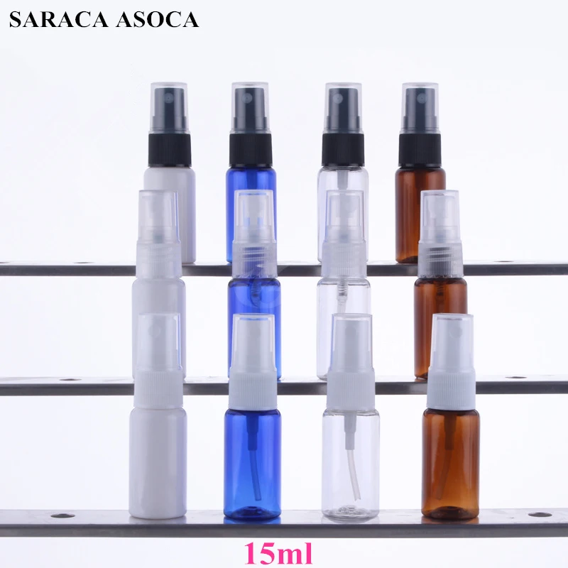 Wholesale 15ml Plastic Transparent Spray Bottle Cosmetic Empty Bottles 100pcs/lot
Wholesale 15ml Plastic Transparent Spray Bottle Cosmetic Empty Bottles 100pcs/lot