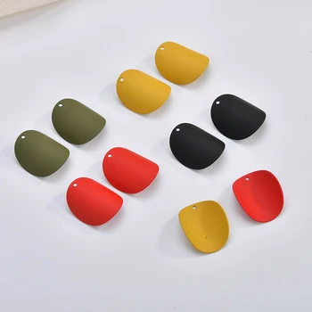 DIY Handmade Jewelry Accessories Frosted paint Alloy Morandi Geometric Rounded Round Earrings Accessories 
DIY Handmade Jewelry Accessories Frosted paint Alloy Morandi Geometric Rounded Round Earrings Accessories