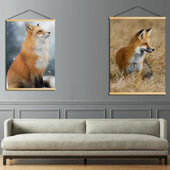 Wall Artwork Home Decoration Modern Canvas Simple Geometric Fox Animal Hanging Painting Posters Printed Scroll For Living Room
Wall Artwork Home Decoration Modern Canvas Simple Geometric Fox Animal Hanging Painting Posters Printed Scroll For Living Room