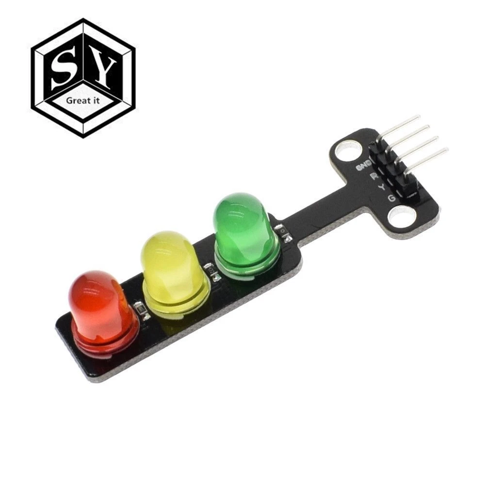 1PCS Great IT LED traffic lights light-emitting module / digital signal output Traffic light module / electronic building blocks
1PCS Great IT LED traffic lights light-emitting module / digital signal output Traffic light module / electronic building blocks