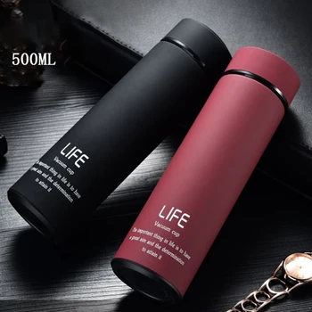 New Fashion Vacuum Flasks Thermos Water Bottle 500ml Thermos Stainless Steel Straight Vacuum Bottles Portable Students Drink Cup
New Fashion Vacuum Flasks Thermos Water Bottle 500ml Thermos Stainless Steel Straight Vacuum Bottles Portable Students Drink Cup