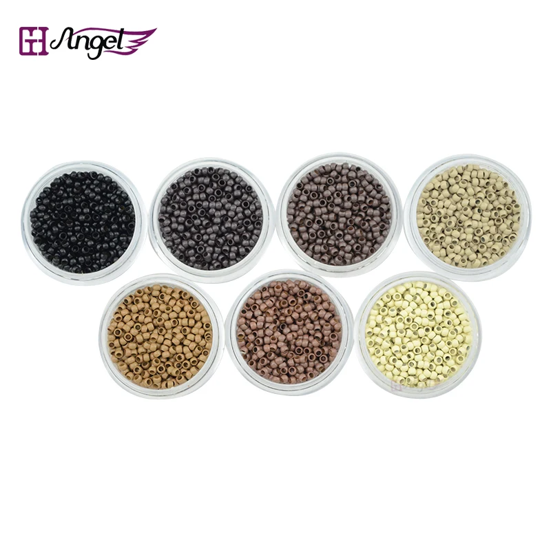 Wholesale 1000pcs/jar 2.5mm Nano Copper Micro Rings/Links/Beads for Nano Human Hair Extensions Link Hair Tools Accessories
Wholesale 1000pcs/jar 2.5mm Nano Copper Micro Rings/Links/Beads for Nano Human Hair Extensions Link Hair Tools Accessories