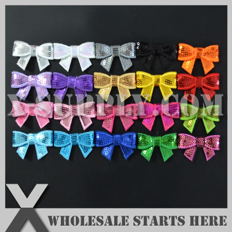Decorative 4.5cm Sequin Bow Flowers without Clips/19 Colors Mixed for Baby Hair Accessories,Headband
Decorative 4.5cm Sequin Bow Flowers without Clips/19 Colors Mixed for Baby Hair Accessories,Headband