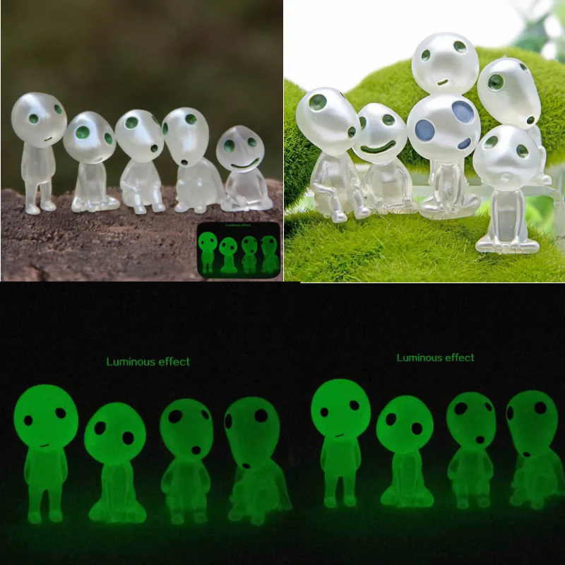Princess Mononoke Luminous Elves Tree Dolls Hayao Miyazaki Cartoon Alien Mononoke Mini Action Figures Children Kid Gift
Princess Mononoke Luminous Elves Tree Dolls Hayao Miyazaki Cartoon Alien Mononoke Mini Action Figures Children Kid Gift