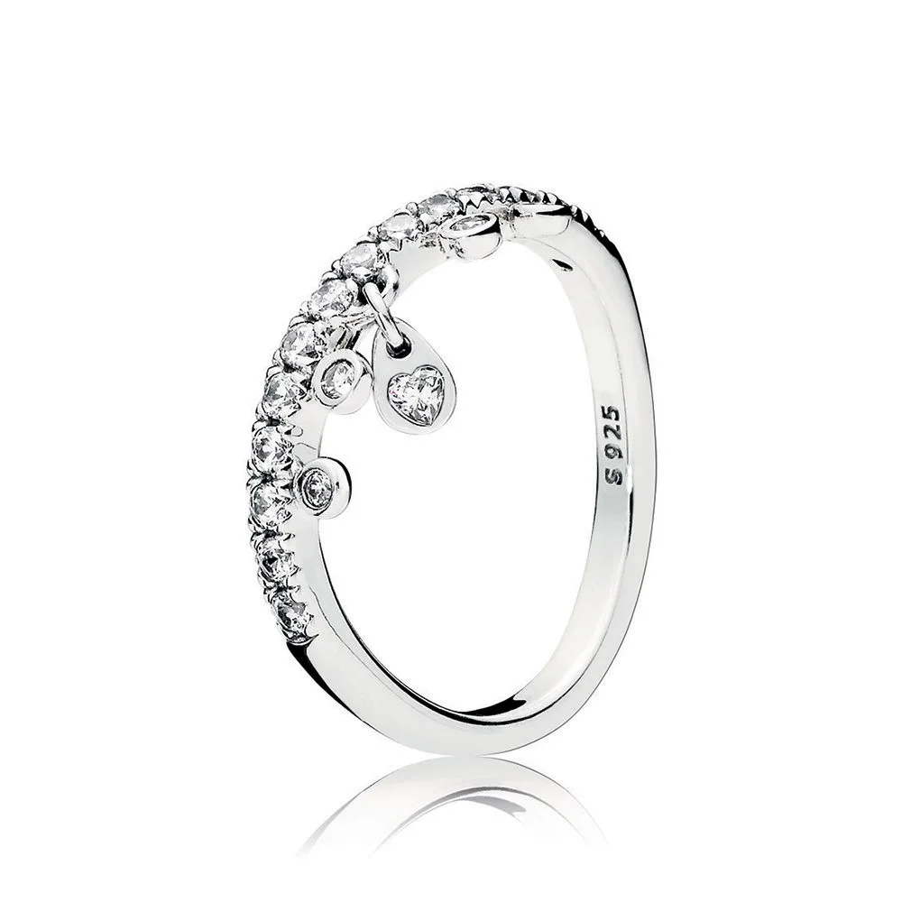 Authentic 925 Sterling Silver Original Chandelier Droplets Pandora Ring With Clear CZ For Women Bead Charm Gift DIY Jewelry
Authentic 925 Sterling Silver Original Chandelier Droplets Pandora Ring With Clear CZ For Women Bead Charm Gift DIY Jewelry