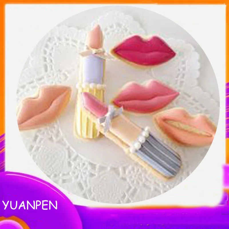 1pcs fashion Lips Lipstick metal cookies cutter gateau biscuit pastry mold Mousse Fondant cake decorating tool
1pcs fashion Lips Lipstick metal cookies cutter gateau biscuit pastry mold Mousse Fondant cake decorating tool