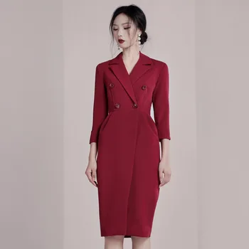 2019 Dress Sexy Celebrity Turn-Down Collar Women Slit Half Button Double-Breasted Night Club Bandage Body con Dresses Wholesale
2019 Dress Sexy Celebrity Turn-Down Collar Women Slit Half Button Double-Breasted Night Club Bandage Body con Dresses Wholesale