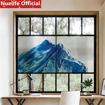 Snow Mountain Pattern Glass Foil Bathroom Kitchen Living Room Bedroom Office Shop Window Sliding Door Window pvc Glass Film
Snow Mountain Pattern Glass Foil Bathroom Kitchen Living Room Bedroom Office Shop Window Sliding Door Window pvc Glass Film