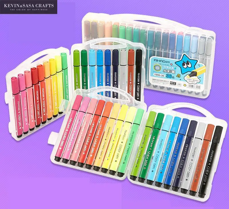 High Quality 18 24 36 Colors Set Water Based Ink Sketch Marker Colorful Pen For Art and Drawing Kids Gift Shool Tools
High Quality 18 24 36 Colors Set Water Based Ink Sketch Marker Colorful Pen For Art and Drawing Kids Gift Shool Tools