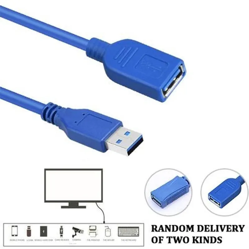 Super Speed USB3.0 Extension Cord USB 3.0 Computer Extension Cable High Speed Line Data Cable Male To Female Cord
Super Speed USB3.0 Extension Cord USB 3.0 Computer Extension Cable High Speed Line Data Cable Male To Female Cord