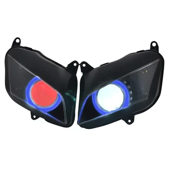 Custom Modified Projector Headlight Assembled HID Blue Angel&Red Demon Eye Fit For Honda CBR600RR CBR600 RR 2007-2012
Custom Modified Projector Headlight Assembled HID Blue Angel&Red Demon Eye Fit For Honda CBR600RR CBR600 RR 2007-2012