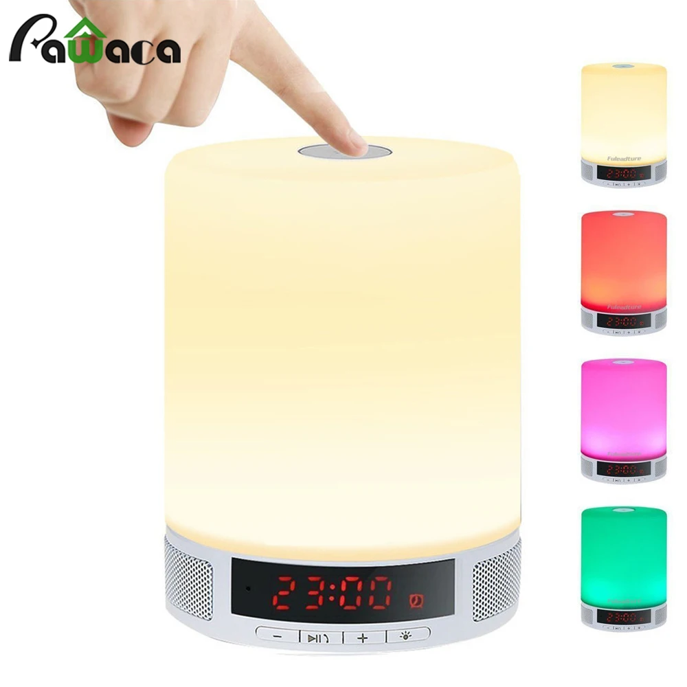 Multi-function Digital LED Alarm Clock TF Card Wireless Bluetooth Speaker Smart LED Night Light Table Lamp Alarm Clocks With Mic
Multi-function Digital LED Alarm Clock TF Card Wireless Bluetooth Speaker Smart LED Night Light Table Lamp Alarm Clocks With Mic