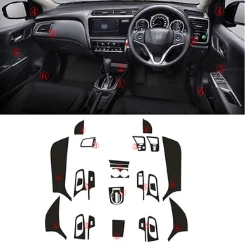 Car-Styling 3D Carbon Fiber Car Interior Center Console Color Change Molding Sticker Decals For RHD Honda City 2015-2017
Car-Styling 3D Carbon Fiber Car Interior Center Console Color Change Molding Sticker Decals For RHD Honda City 2015-2017