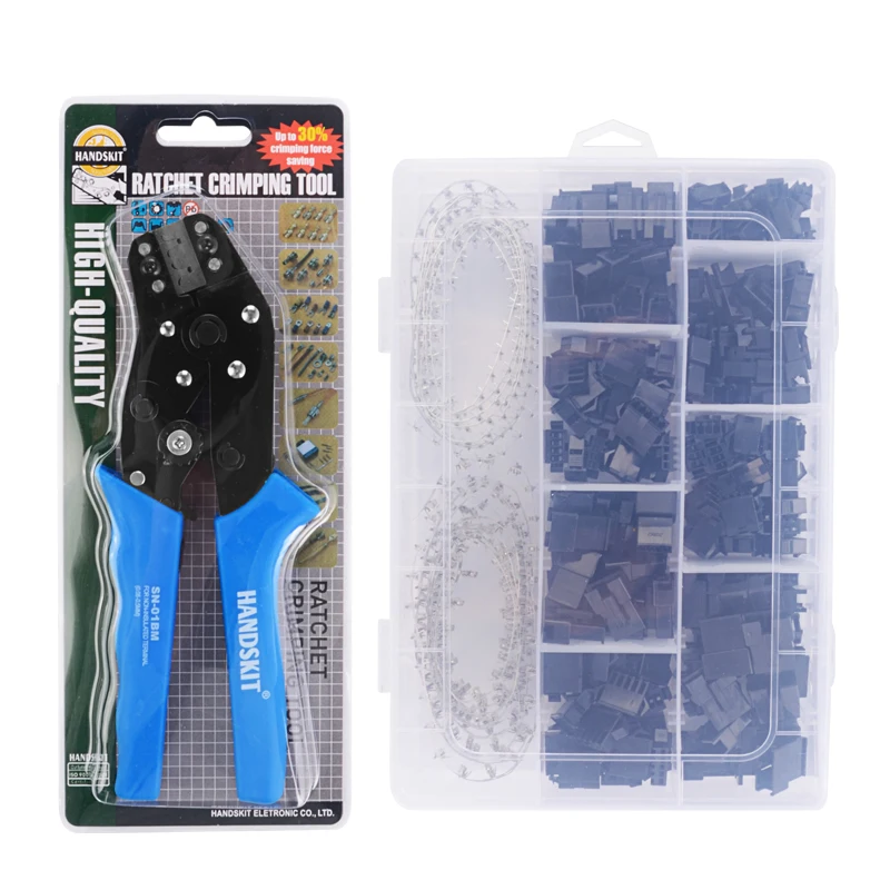 Handskit Crimper Cable Cutter Automatic Wire Stripper 6.34.82.8 Plug Spring Insert Terminal Multifunctional Decrustation Plier7